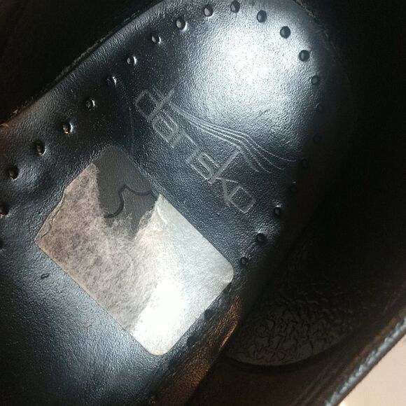 👍 Black Patterned Dansko Size 40.  A5 - Picture 8 of 9